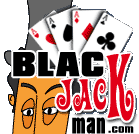 The Blackjack Man! Strategy, free shockwave game, and more!