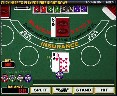 Click Here To Play Our Blackjack Game